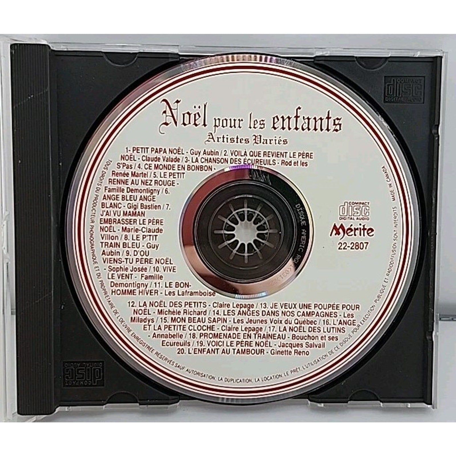 V1 Noel Pour Les Enfants (Frn) [CD]