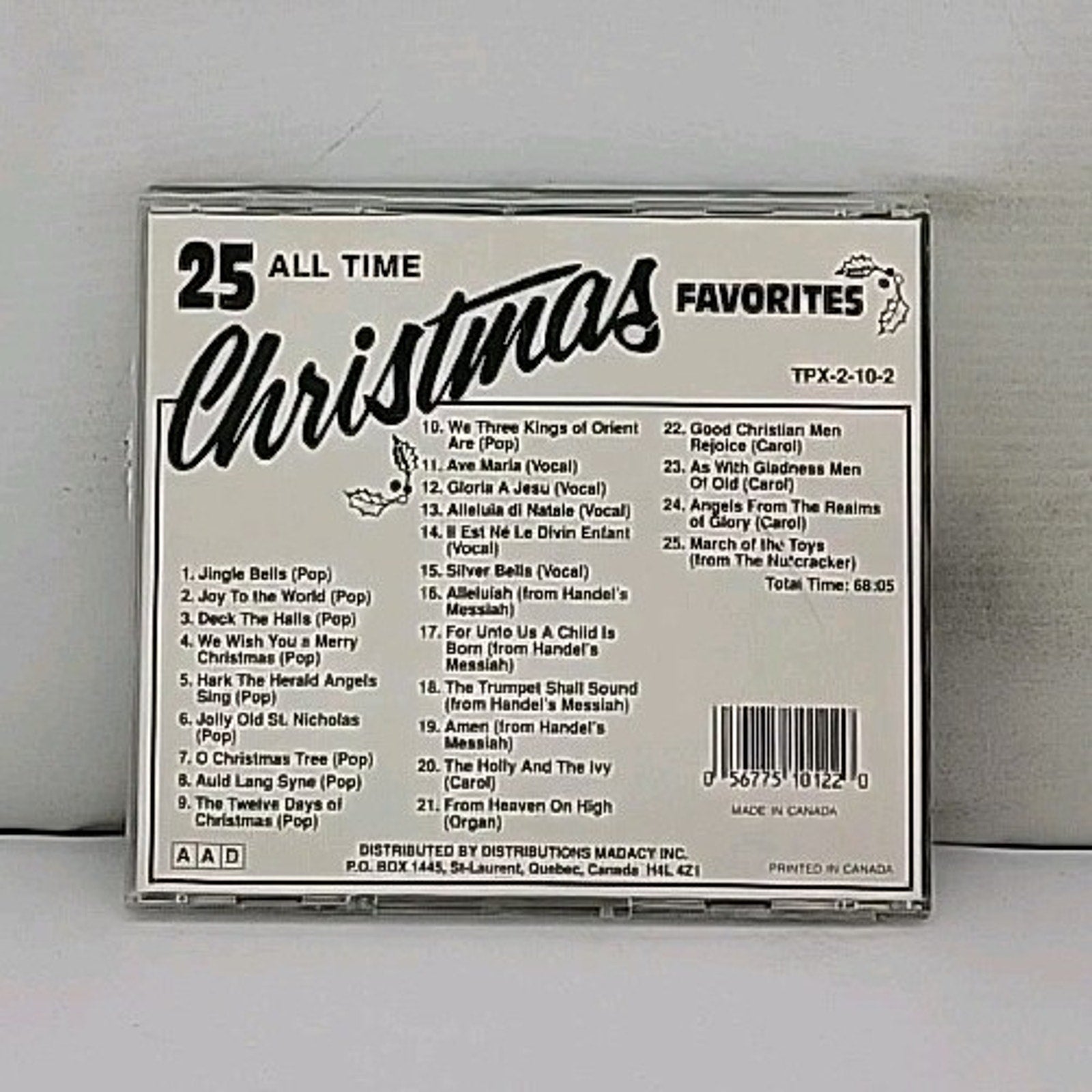 25 All Time Christmas Favorites by the Starlite Pop Orchestra (CD)