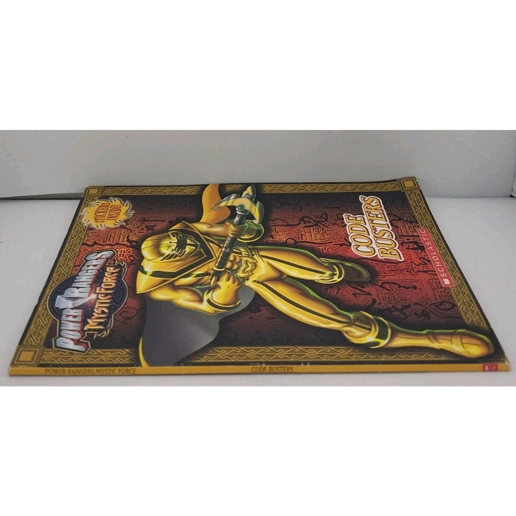 Power Rangers Mystic Force Code Busters Book