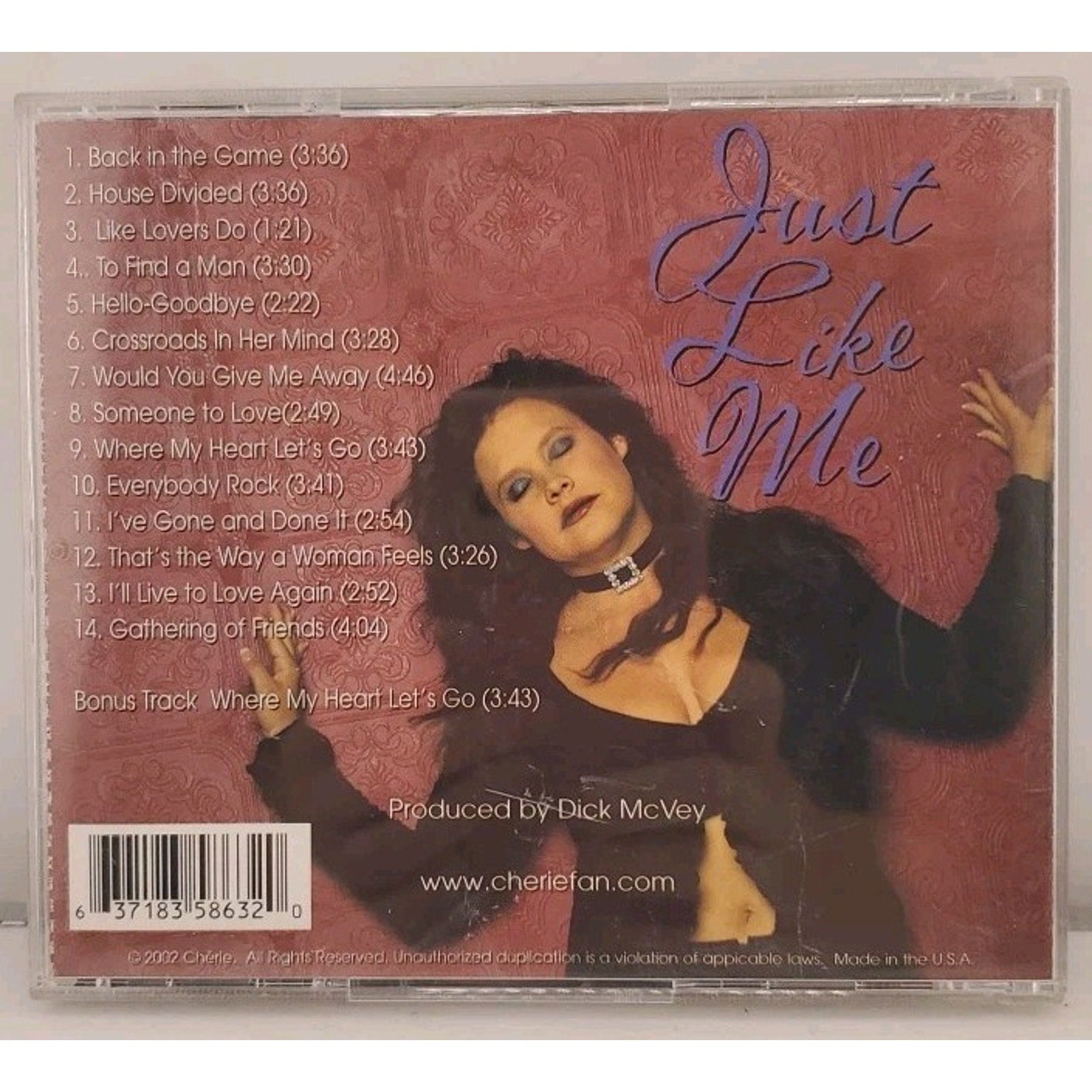 Just Like Me - Cherie (CD)