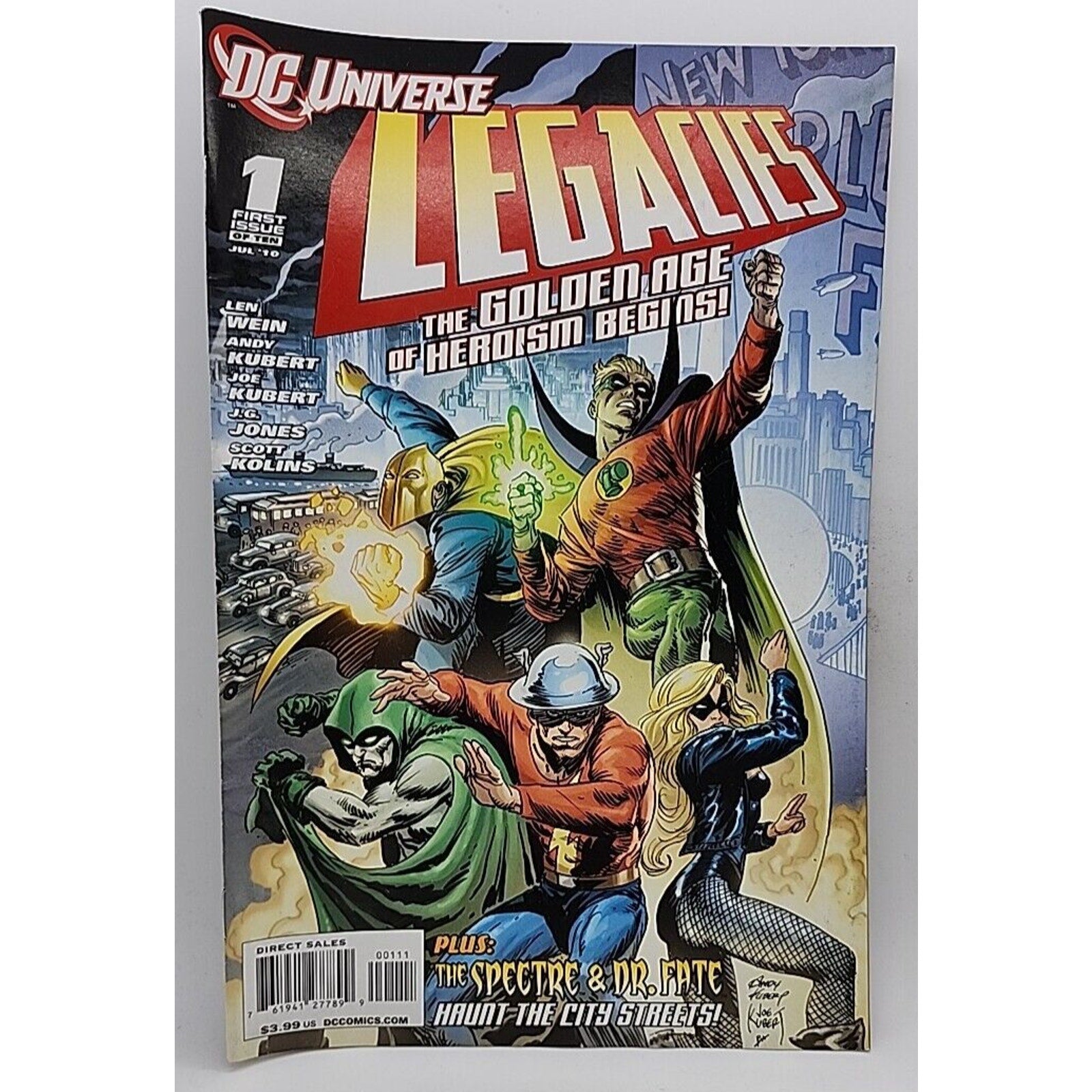 DCU: Legacies #1 (DC Comics, July 2010)