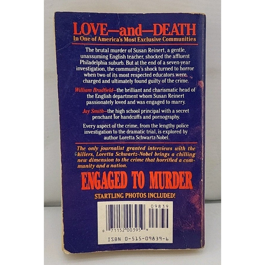 Engaged to Murder by Loretta Schwartz-Nobel (1988, Mass Market)