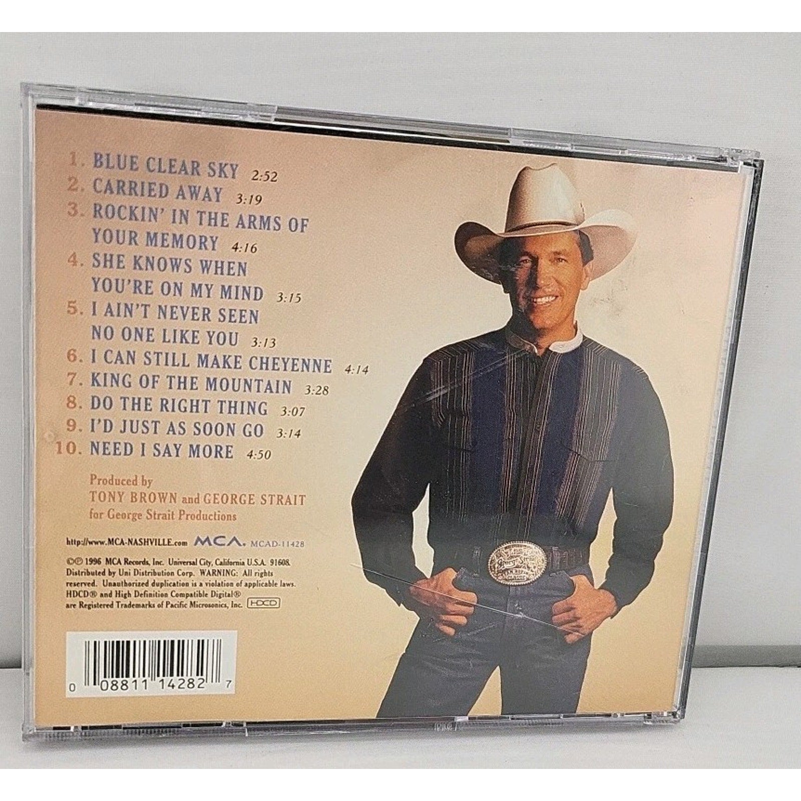 Blue Clear Sky by George Strait (CD, 1996)