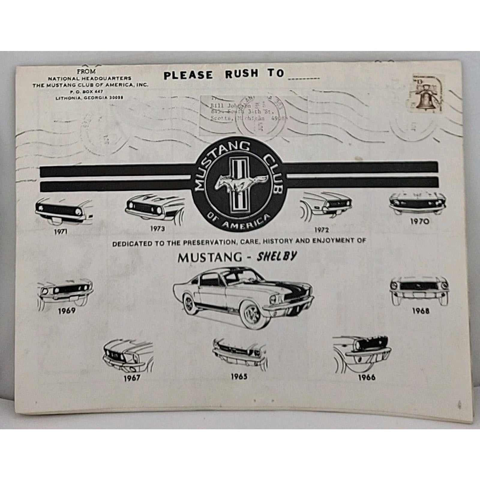 Mustang Times Magazine - Mustang Club Of America - June 1978 - Vol. 2 No. 6