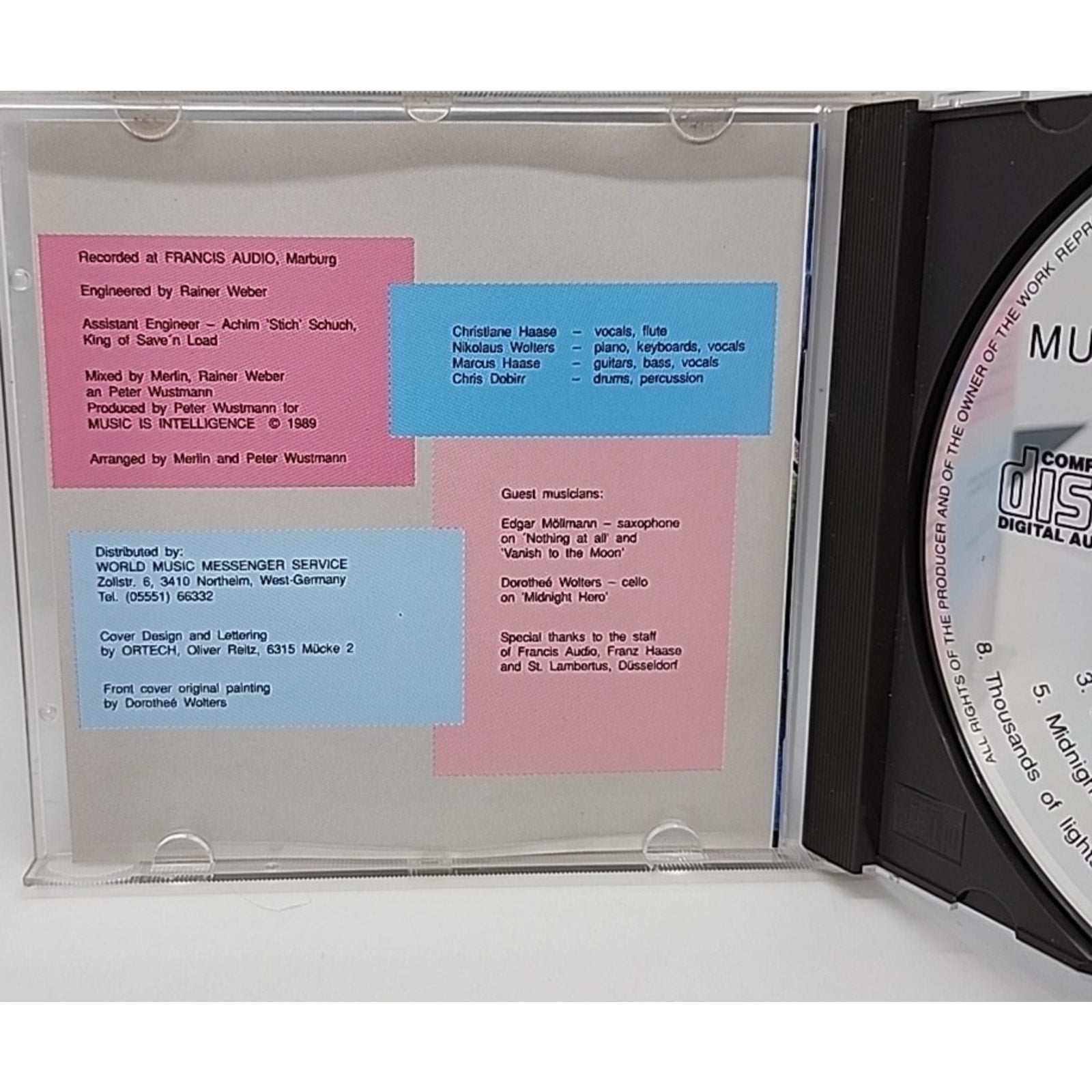 Merlin Vanish To The Moon (CD)