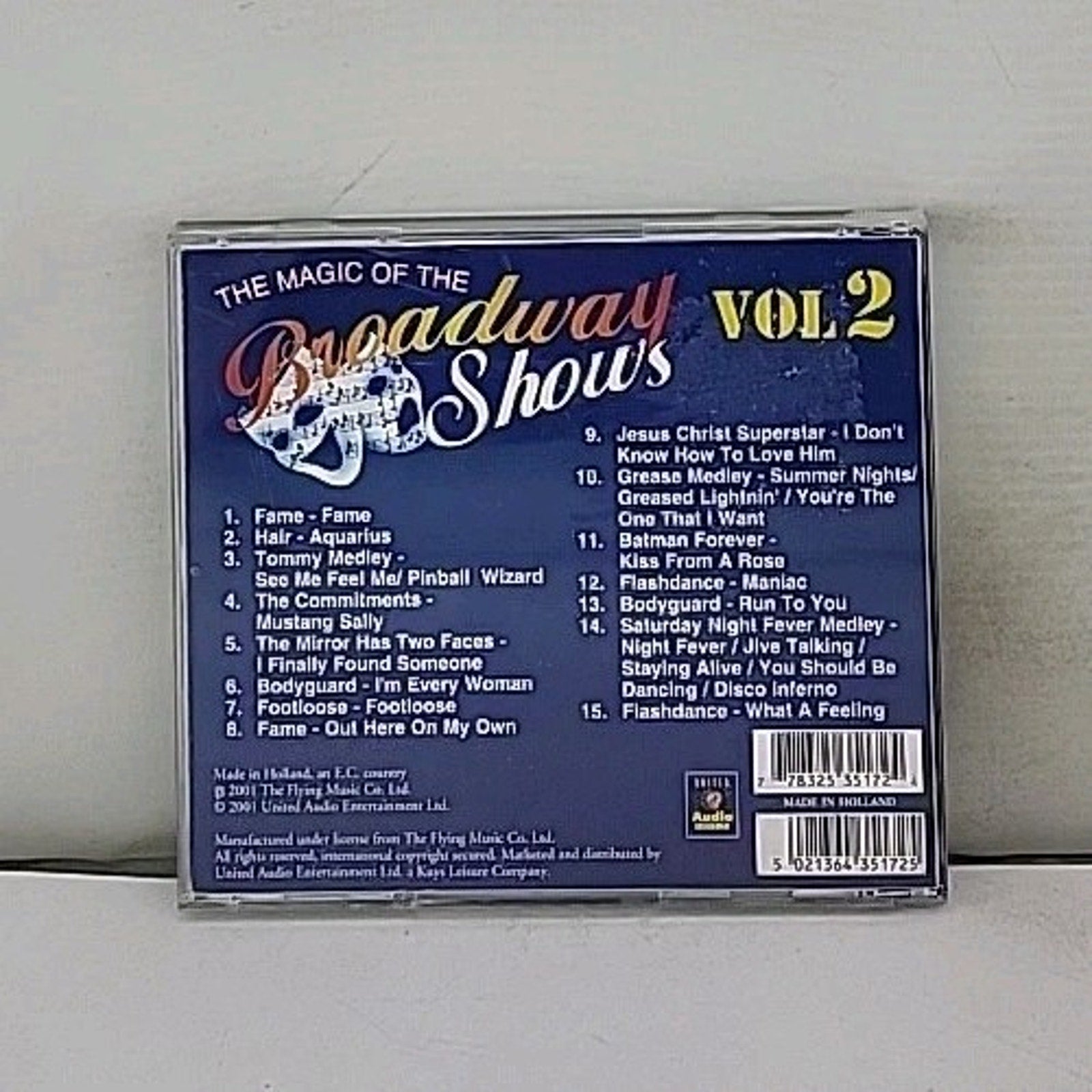 The Magic of the Broadway Shows Juke Box Hits Volume 2 - Music CD