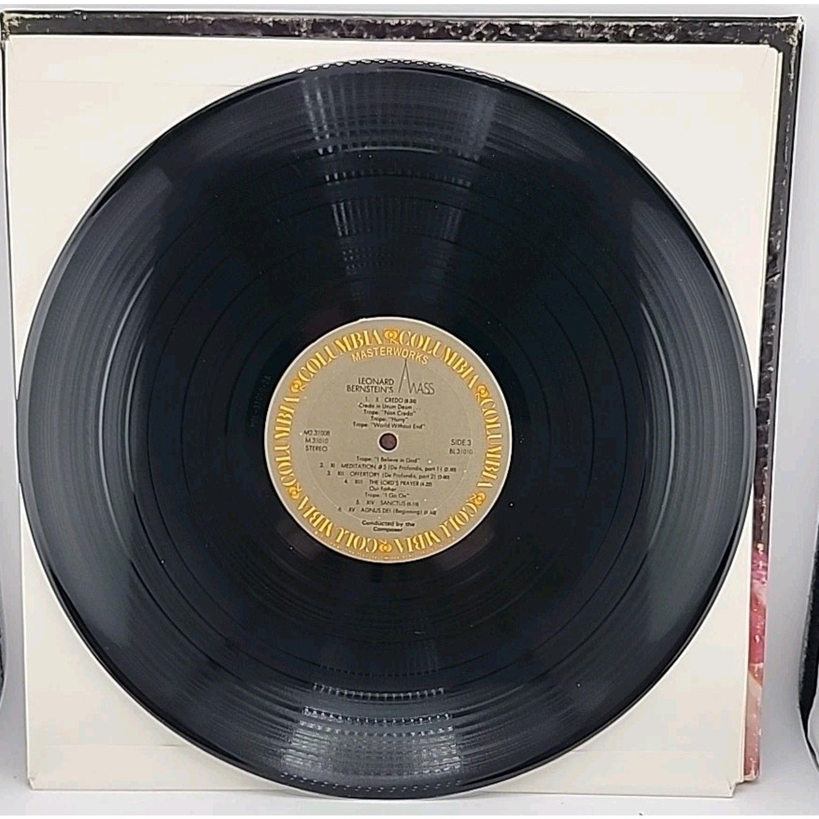 Leonard Bernstein Mass Columbia Masterworks M2 31008 Vinyl 2x LP Box Set