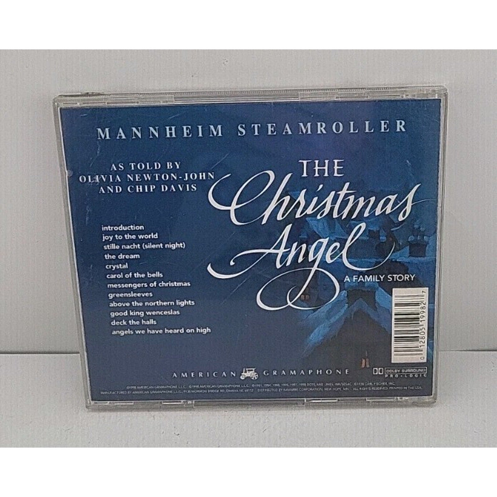 Xmas Angel: a Family Story by Mannheim Steamroller (CD, 1998) No Front Art