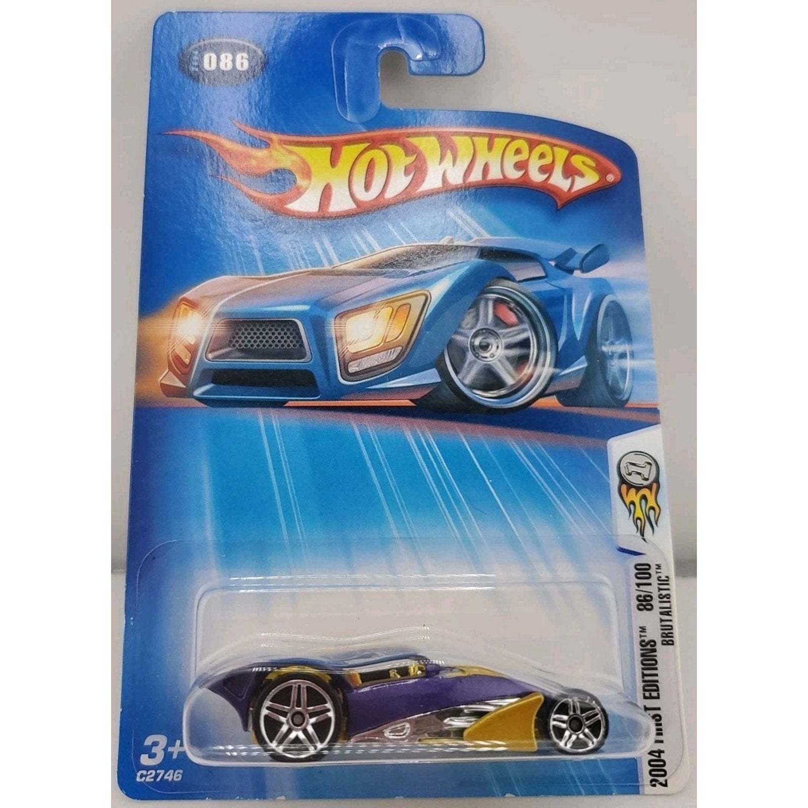 Hot Wheels 2004 First Editions Brutalistic 86/100