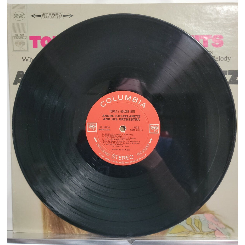 Andre Kostelanetz And His Orchestra – Today's Golden Hits (Vinyl)