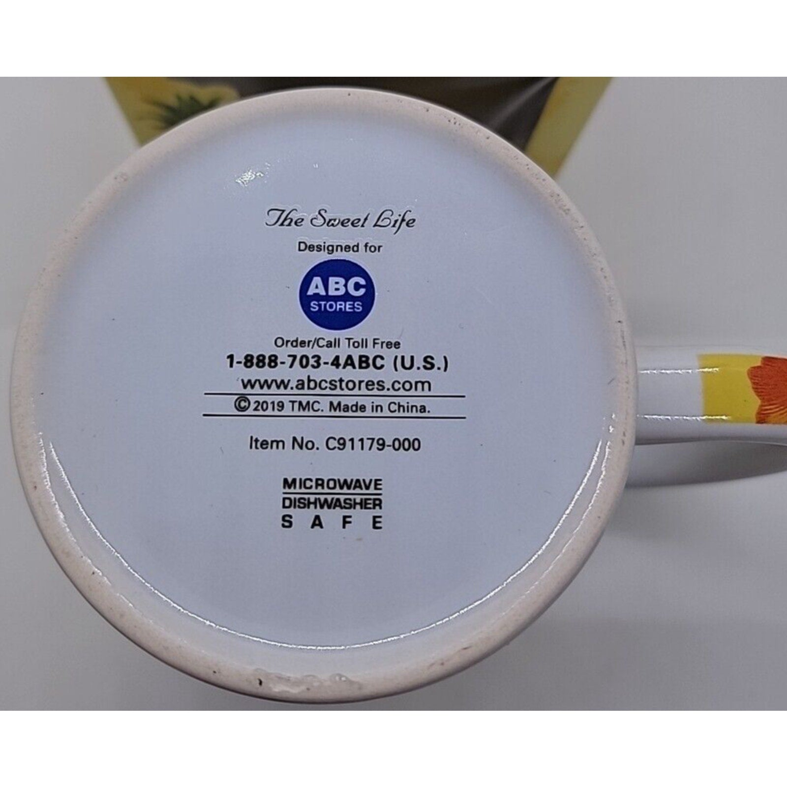 ABC Hawaiian Islands Ceramic Coffee Cup Mug - Aloha The Sweet Life