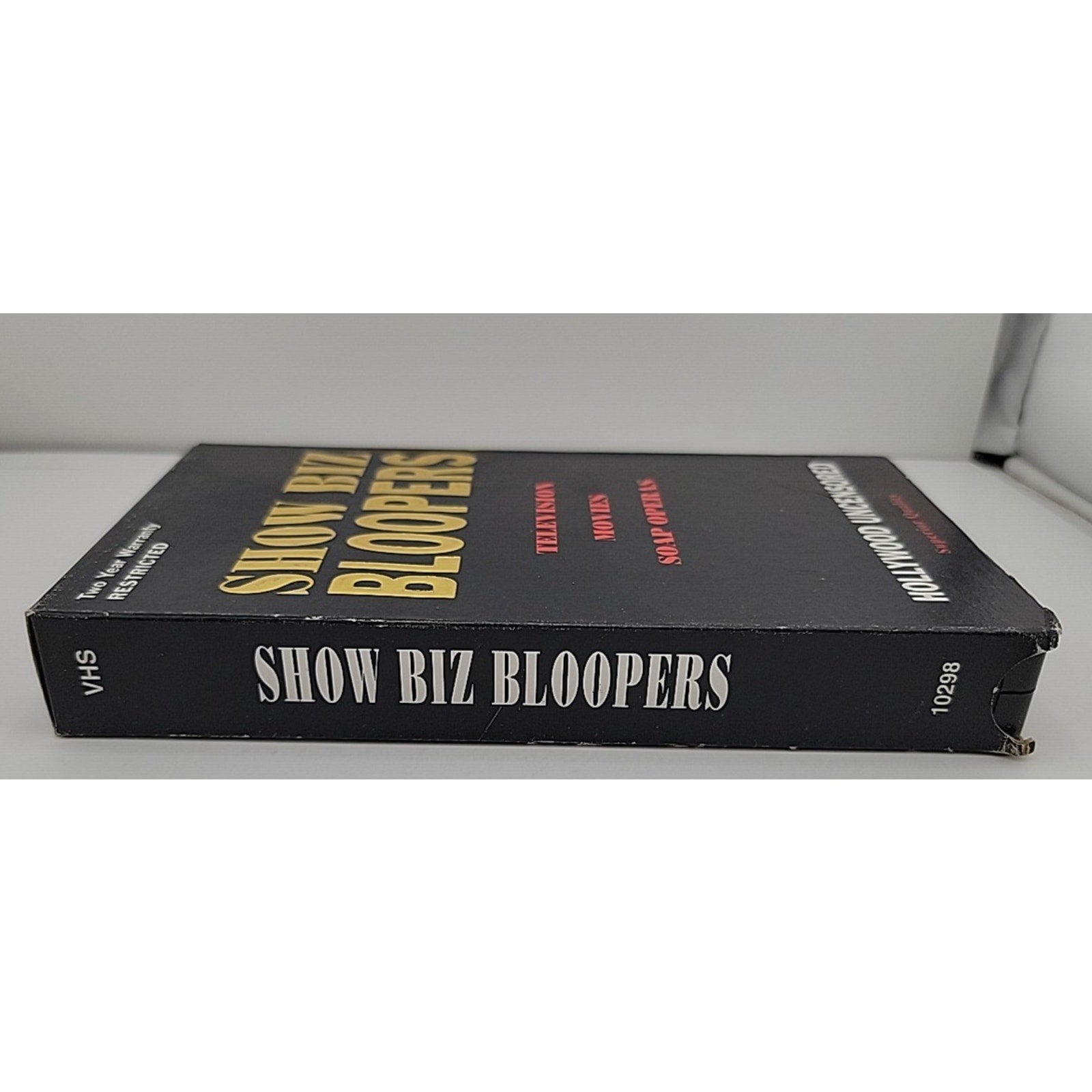 Show Biz Bloopers (VHS 1991) TV, Movies, Soap Operas, Hollywood Uncensored
