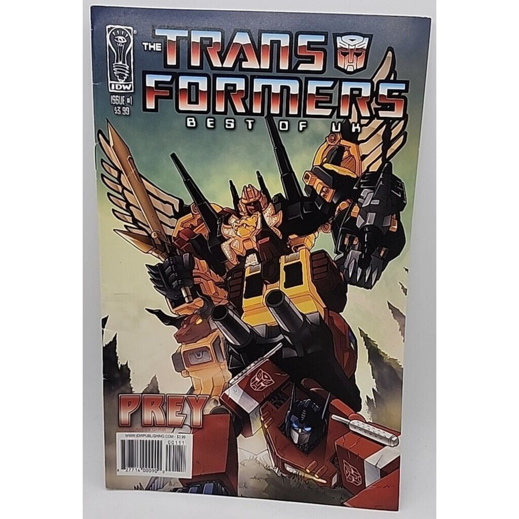 Transformers: Best of UK - Prey #1 (2009) IDW