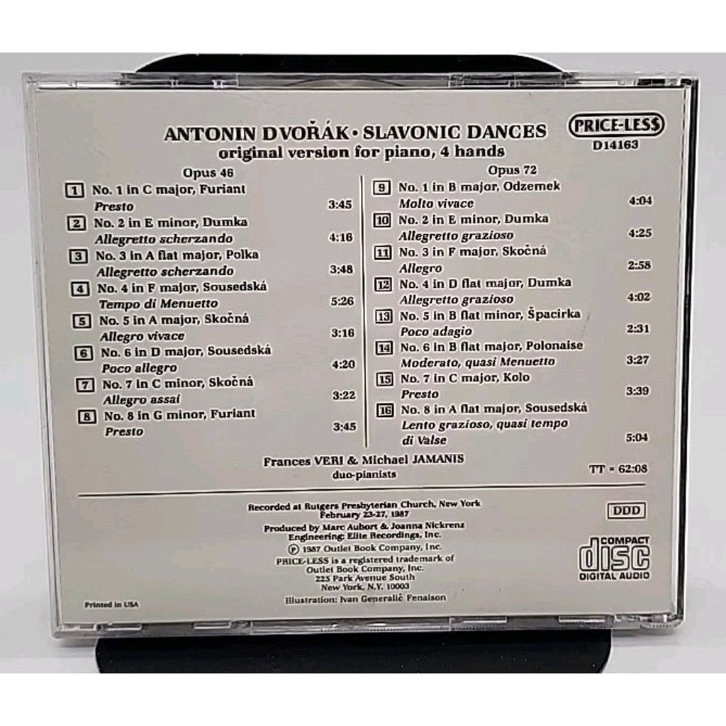 Dvorak Slavonic Dances, Op. 46 & Op. 72 (CD)