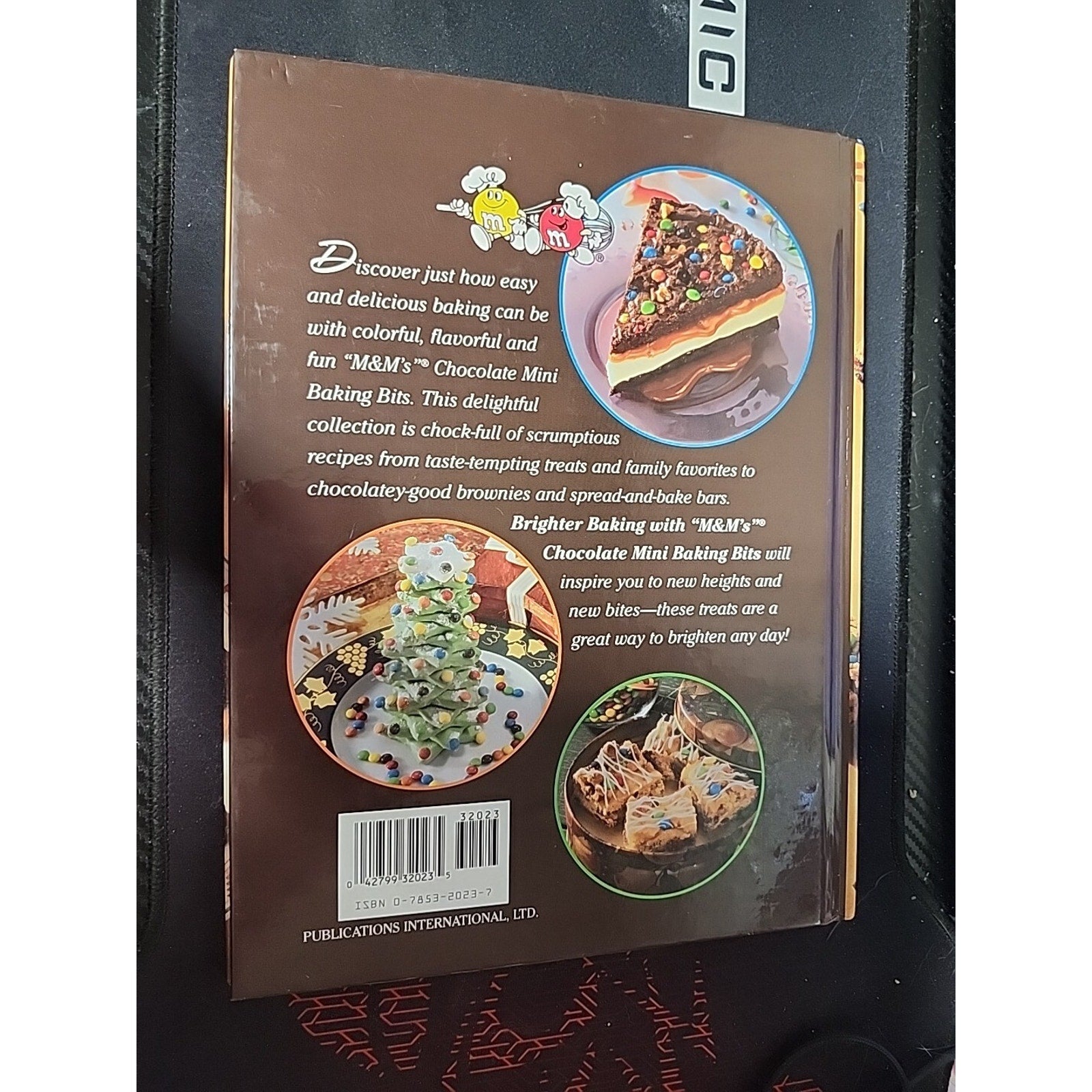 Brighter Baking with M & M's Chocolate Mini Baking Bits Hardcover