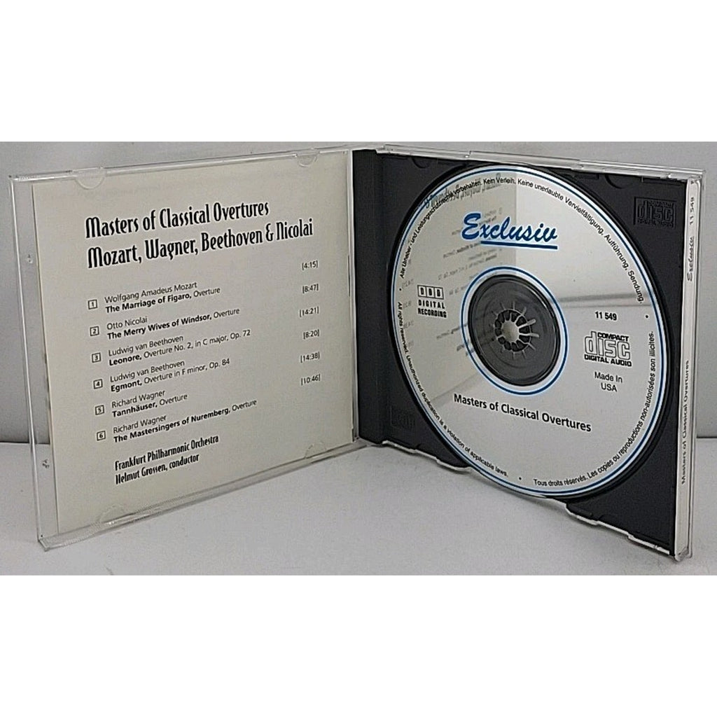 Masters of Classical Overtures by Various (CD, 1998)