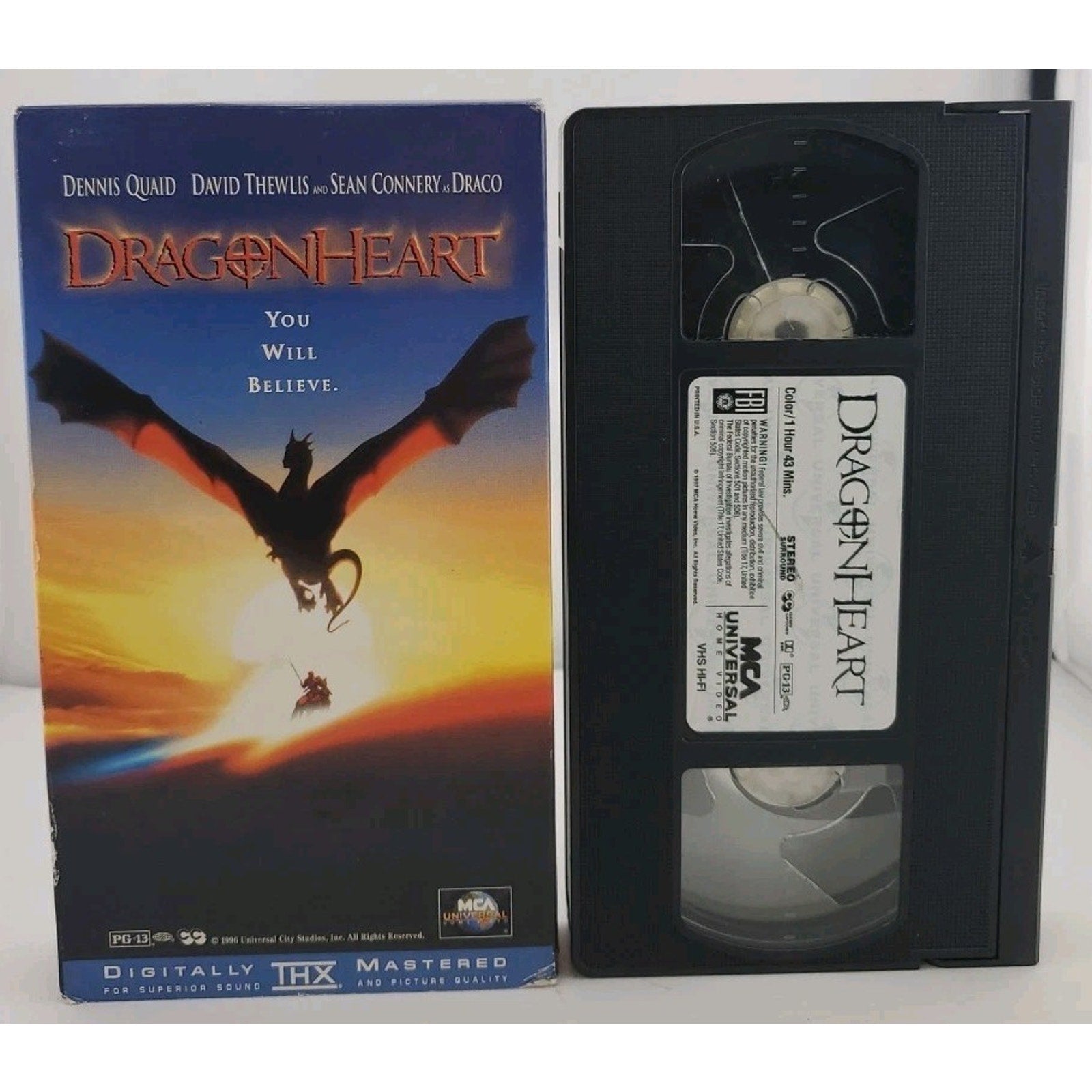 Dragonheart (VHS, 1997)