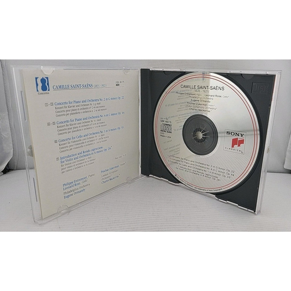 Piano Concerti 2 & 4 by Philippe Entremont (CD, 1992)