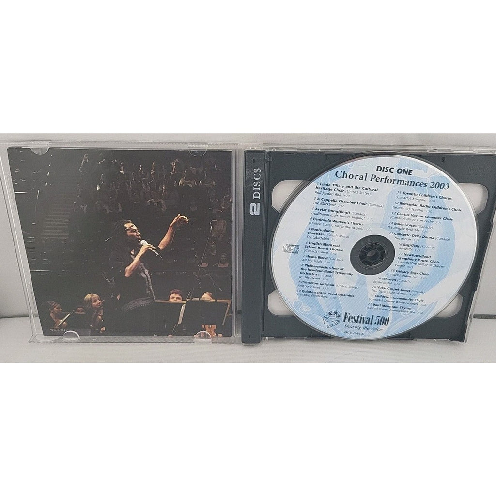 Festival 500 Sharing The Voices: Choral Performances 2003 CD