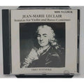 Jean-Marie Leclair - Sonatas For Violin And Basso Continuo CD