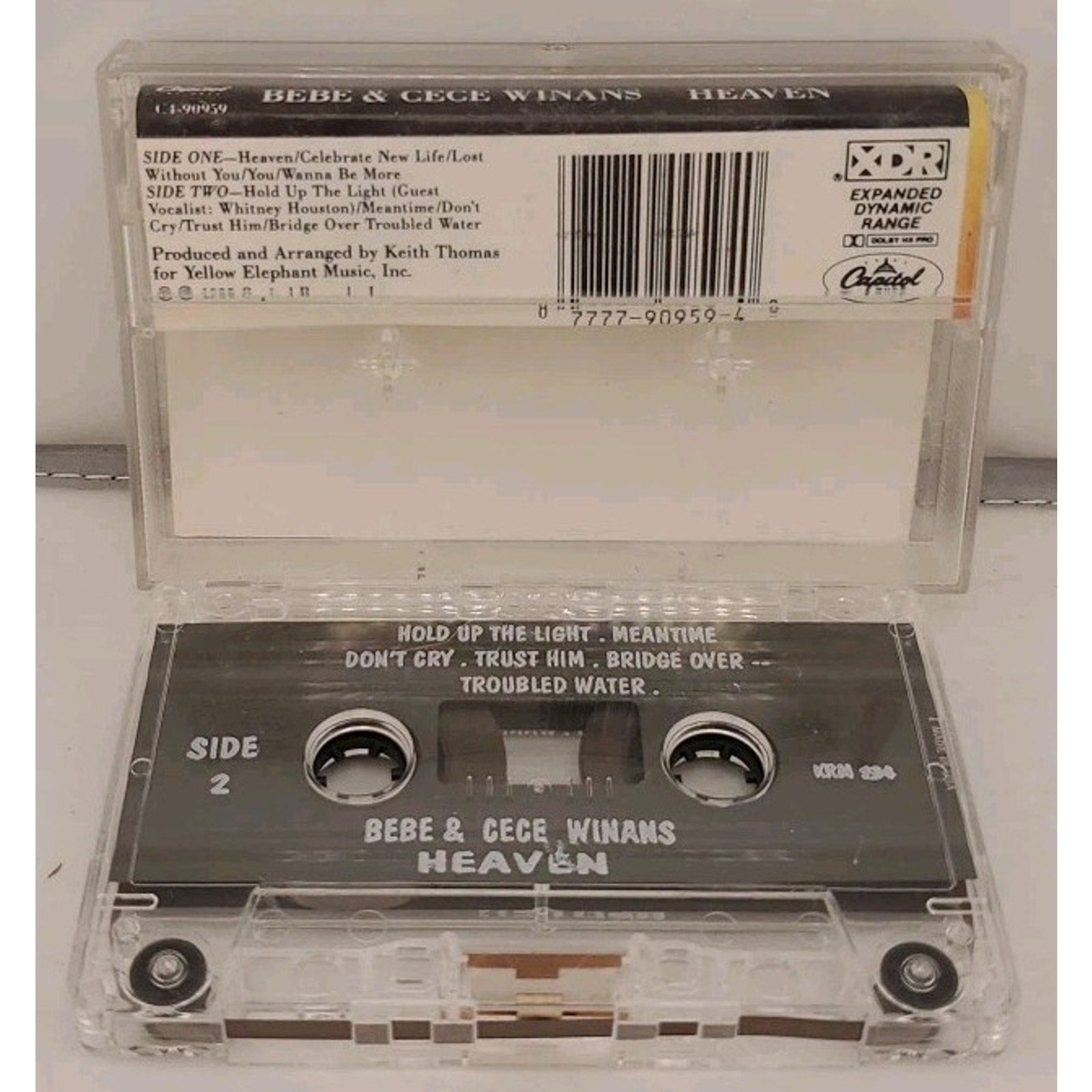 Heaven by BeBe & CeCe Winans (Cassette, Dec-1988, Capitol/EMI Records)
