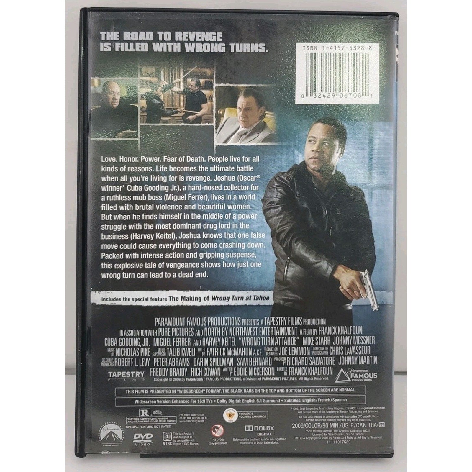Wrong Turn at Tahoe (DVD, 2009)