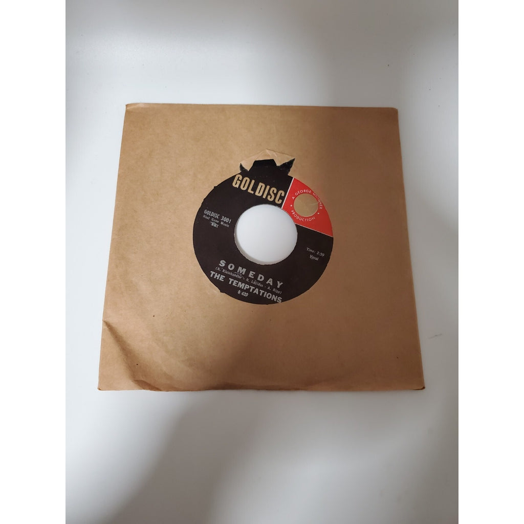 The Temptations - Someday - 45RPM Record - Singles