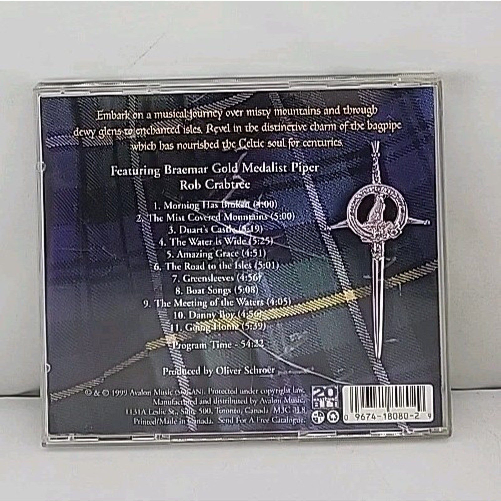 Piper's Legacy by Rob Crabtree (CD, 1999)