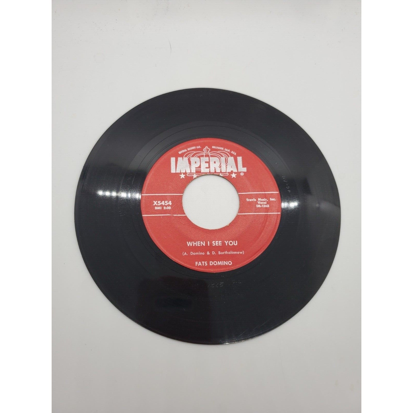 Fats Domino - When I See You/What Will I Tell My Heart