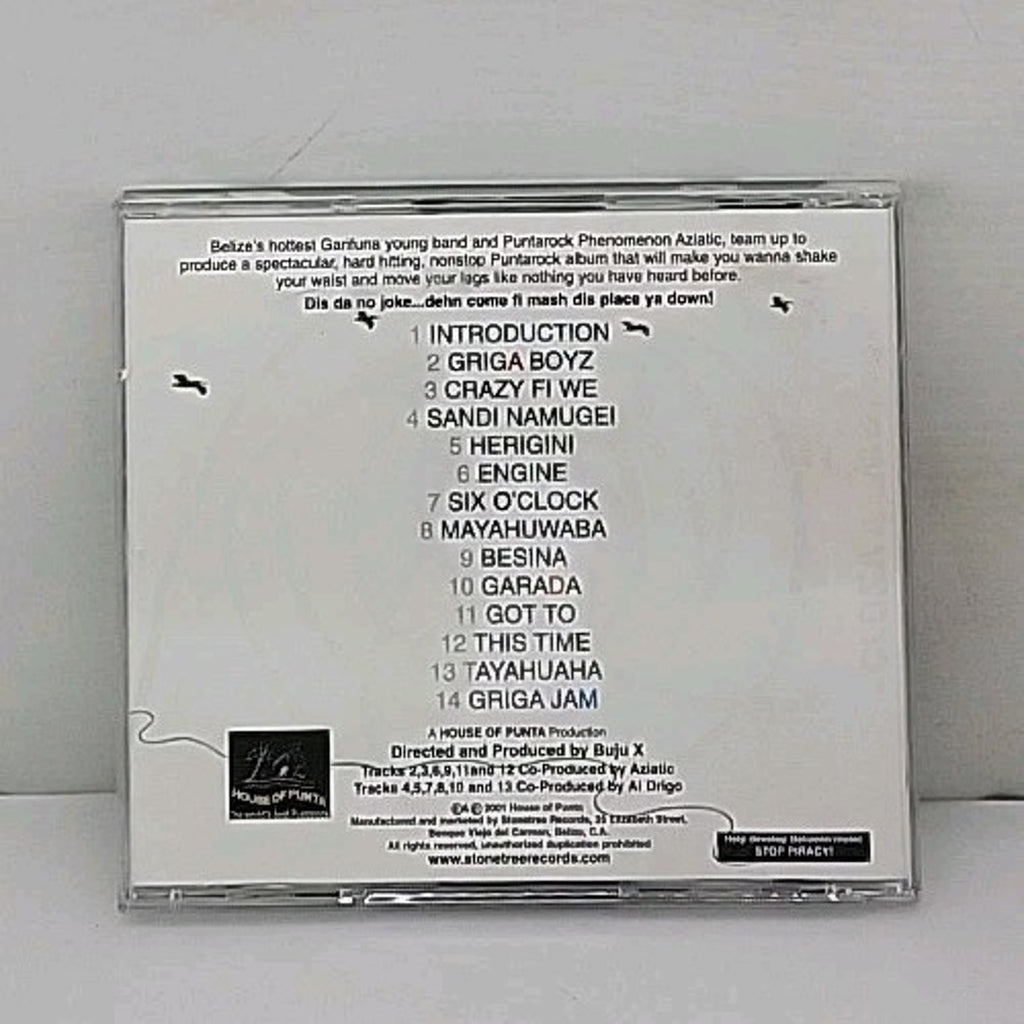 Aziatic And Griga Boyz: Crazy Fi We CD