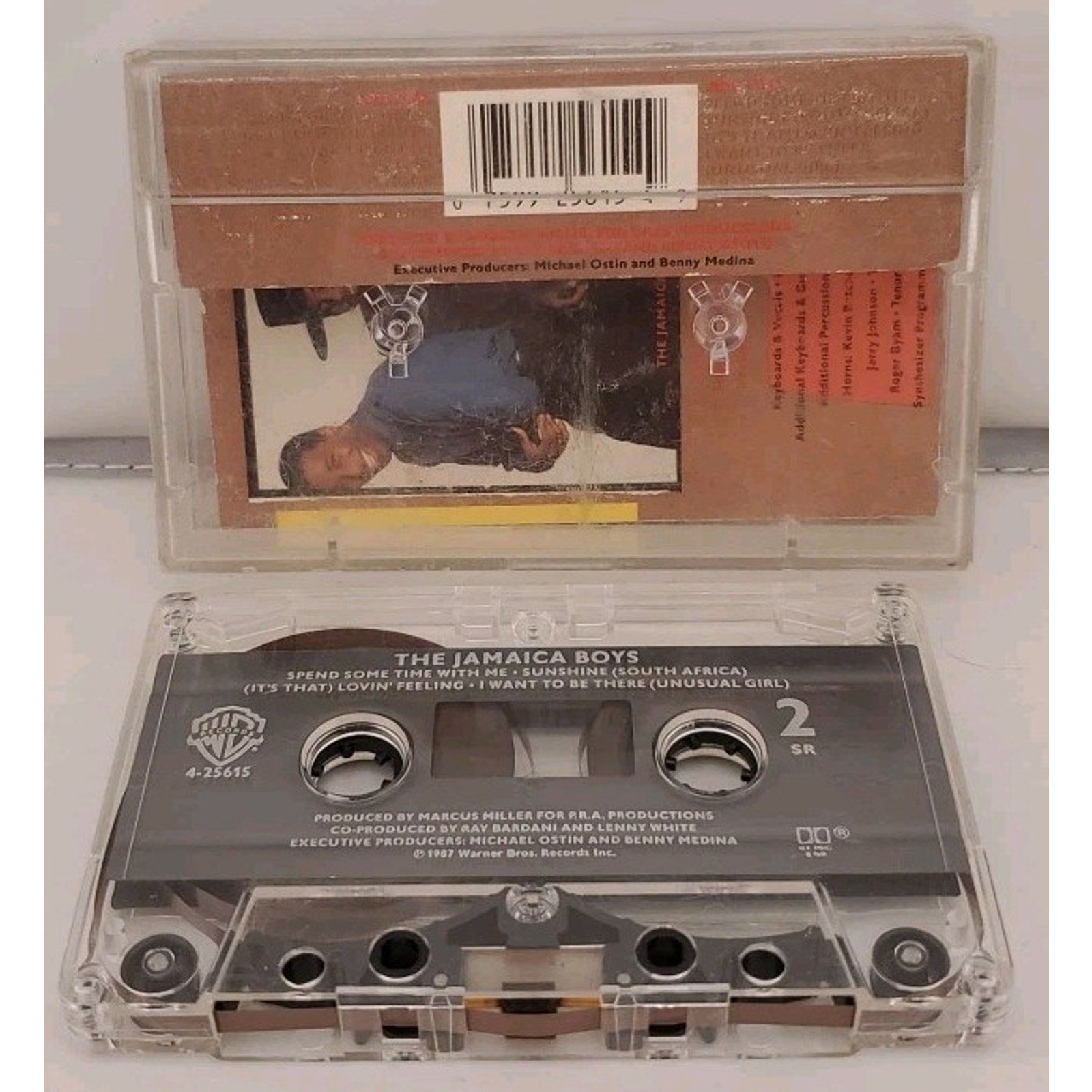 The Jamaica Boys Cassette 1987 US Warner Bros. Funk Soul