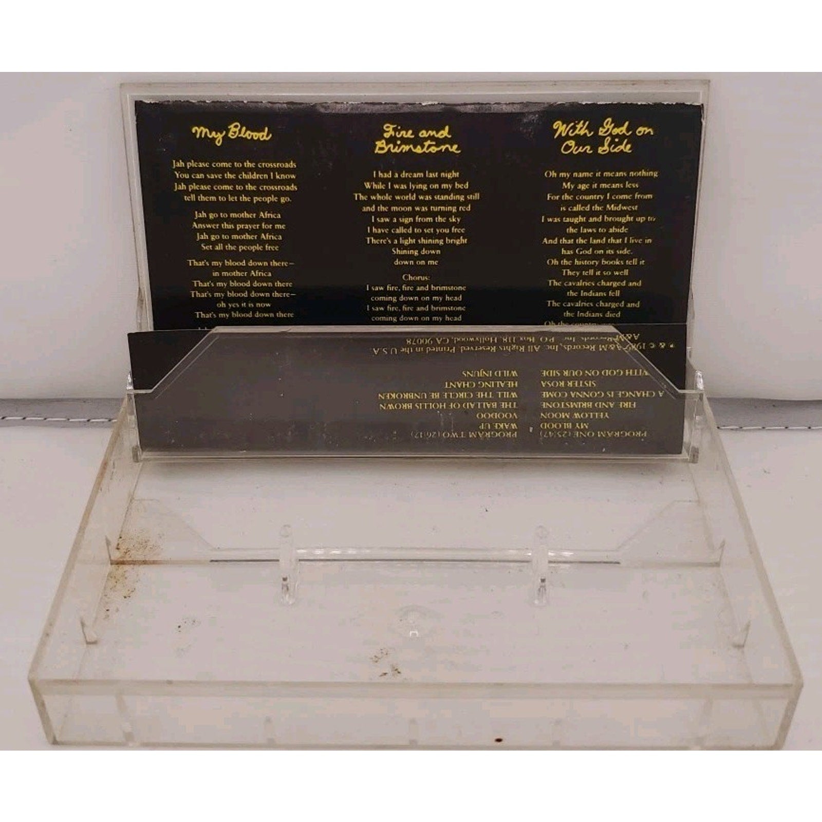 Yellow Moon by Neville Brothers (Cassette, Oct-1990, A&M Records)