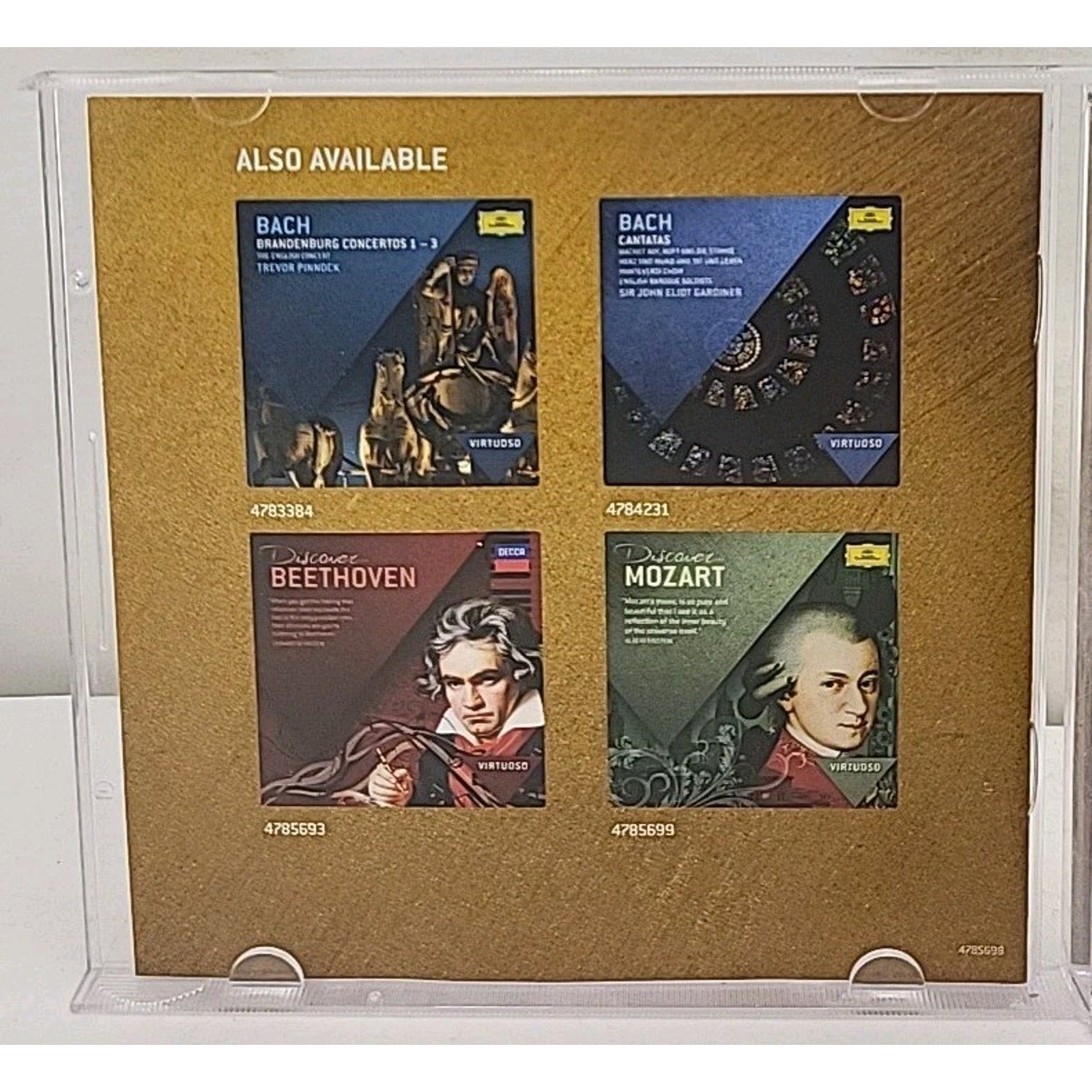 Virtuoso: Discover Bach by Various (CD, 2013)