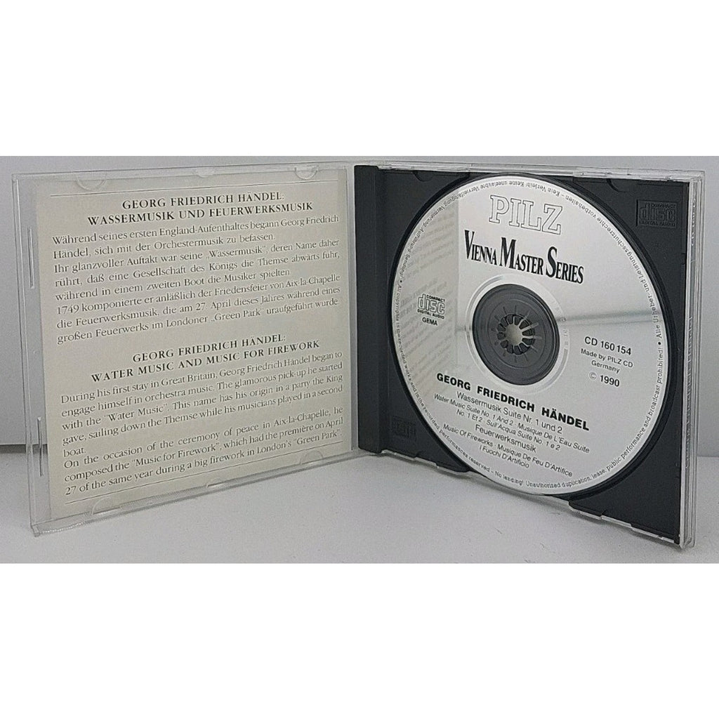 Händel Wassermusik Feuerwerksmusik Vienna Master Series CD