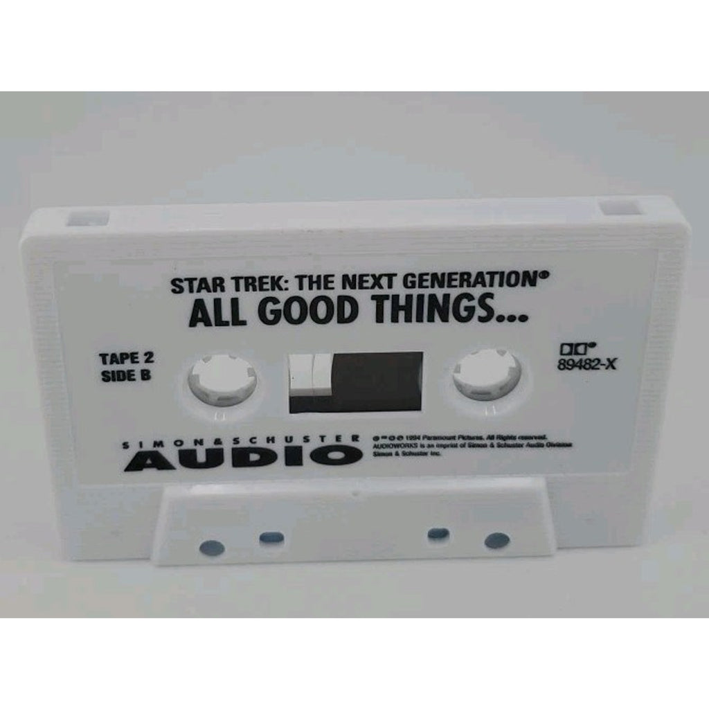 Star Trek The Next Generation All Good Things Audiobook 2 Cassettes