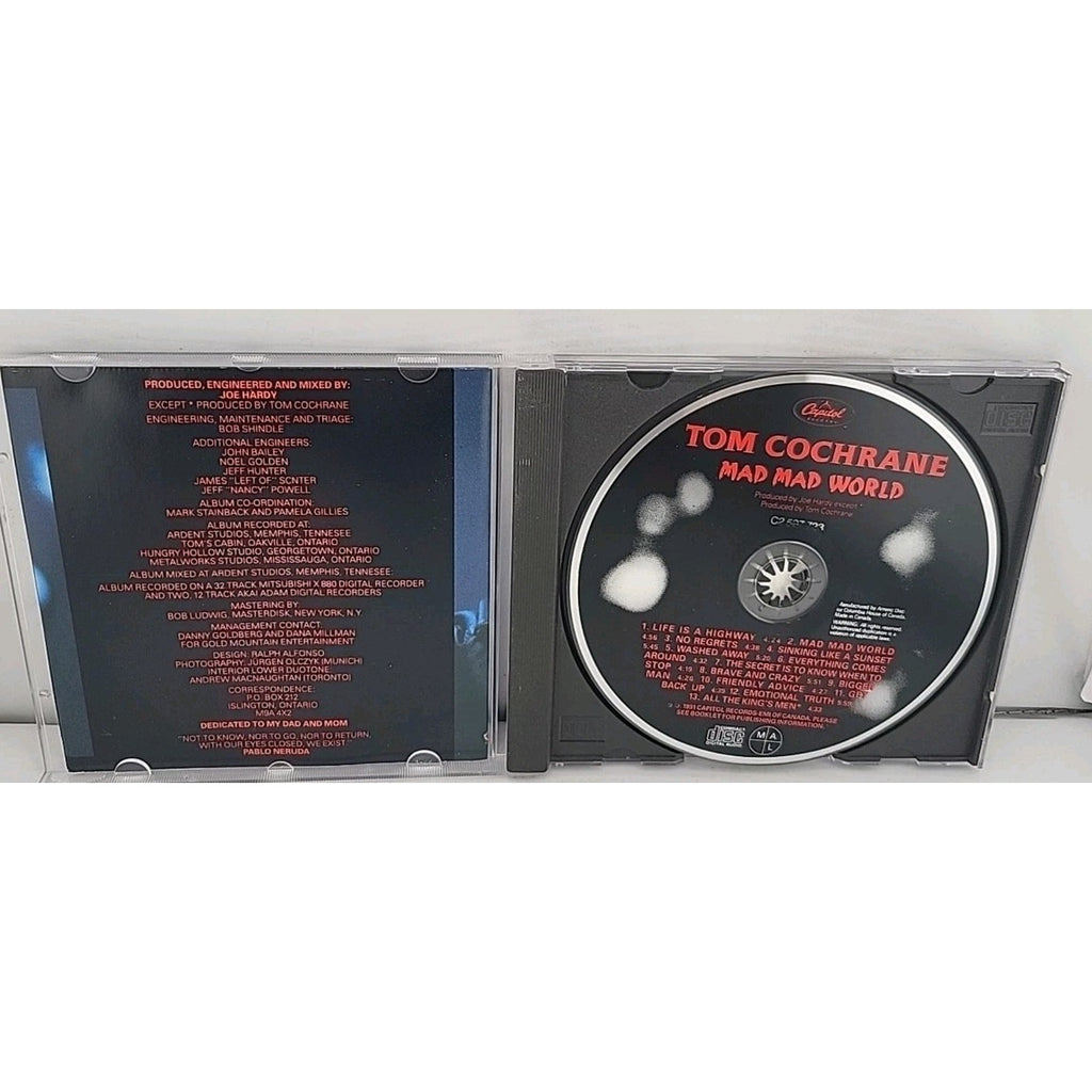 Tom Cochrane - Mad Mad World CD