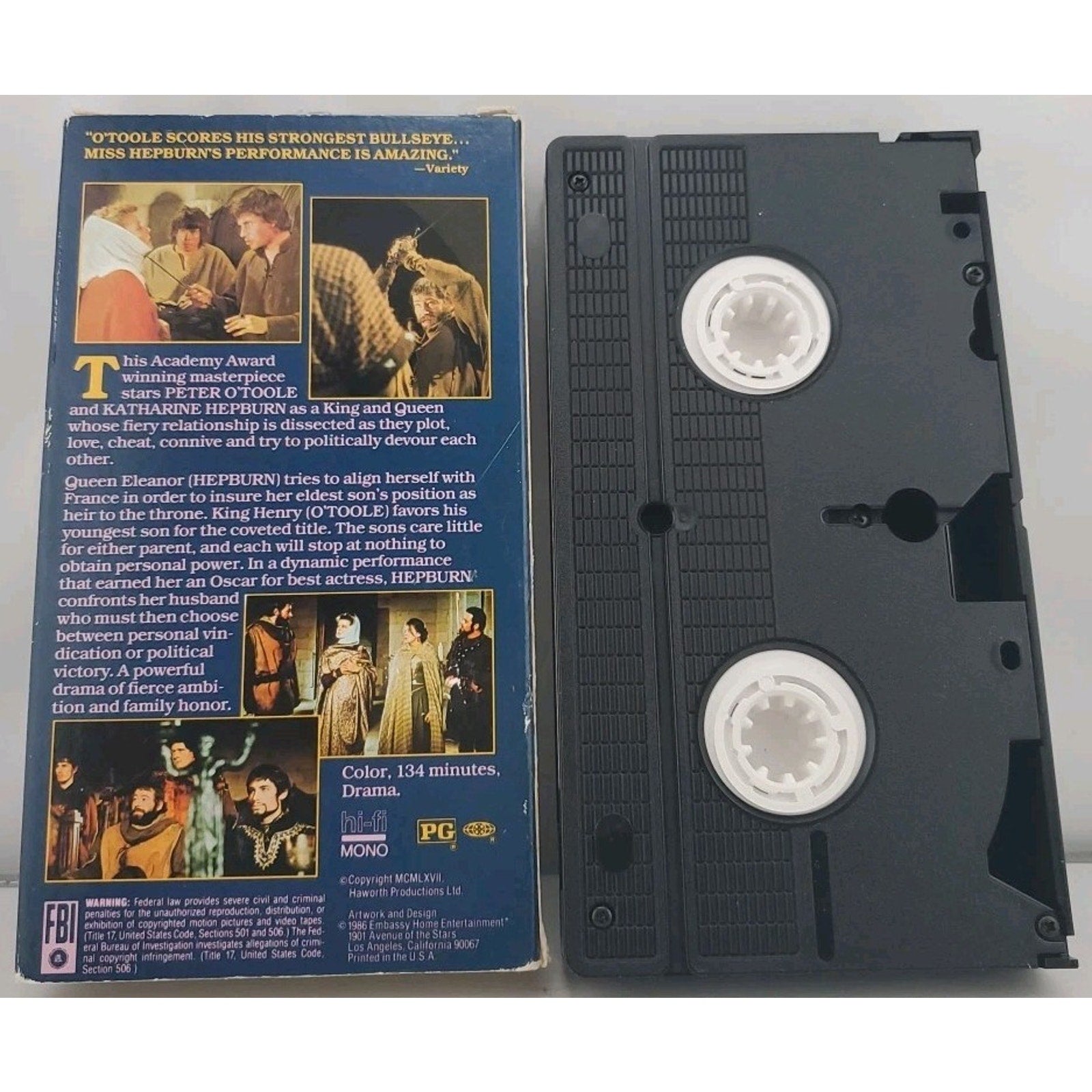 The Lion in Winter (VHS)