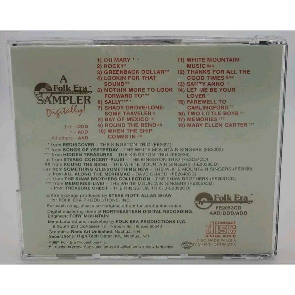 A Folk Era Sampler (CD)