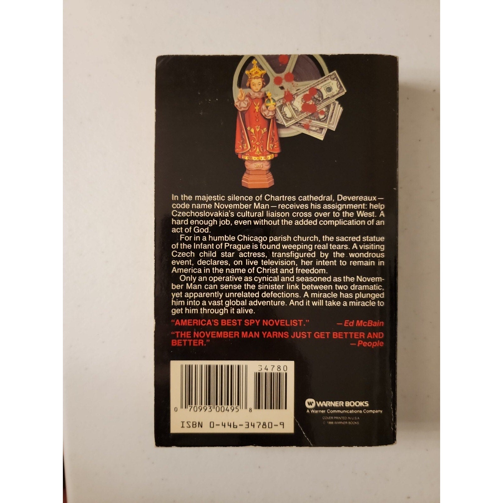 The Infant of Prague by Bill Granger (1988, Mass Market)