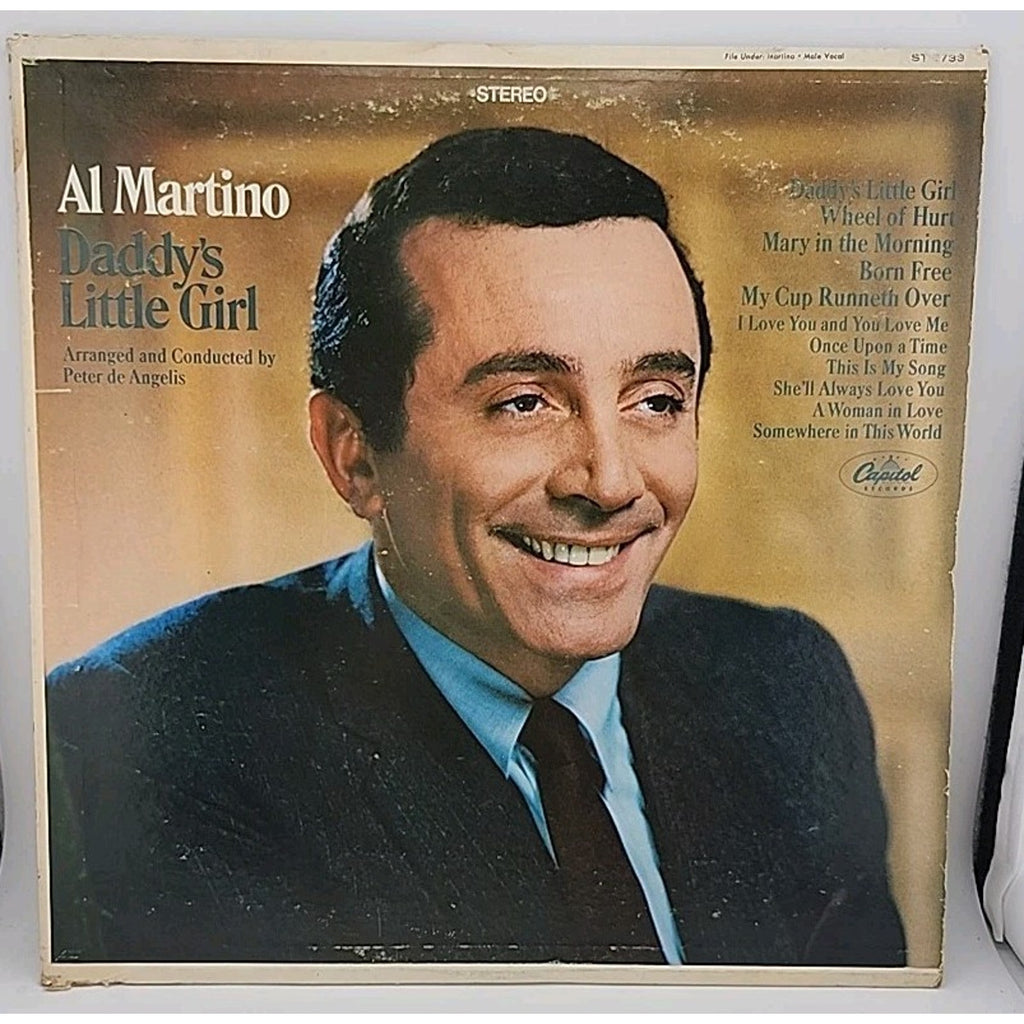 Al Martino Daddy’s Little Girl Capitol Records LP Vinyl Record