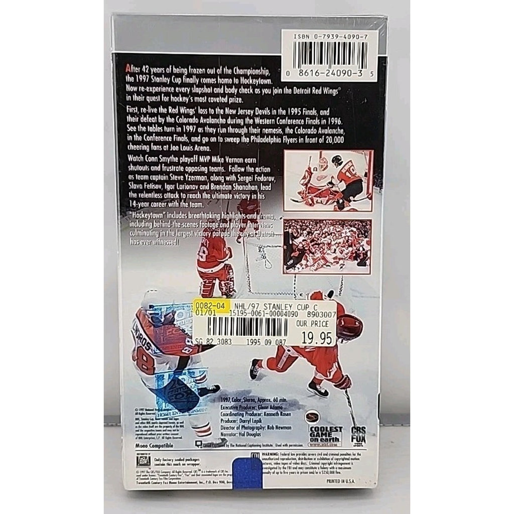 The Official 1996-1997 Stanley Cup Championship Video (VHS, 1997) *Brand New*