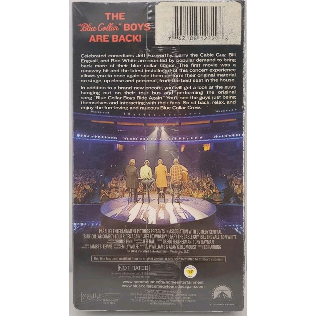 Blue Collar Comedy Tour Rides Again (VHS, 2004) *Brand New*