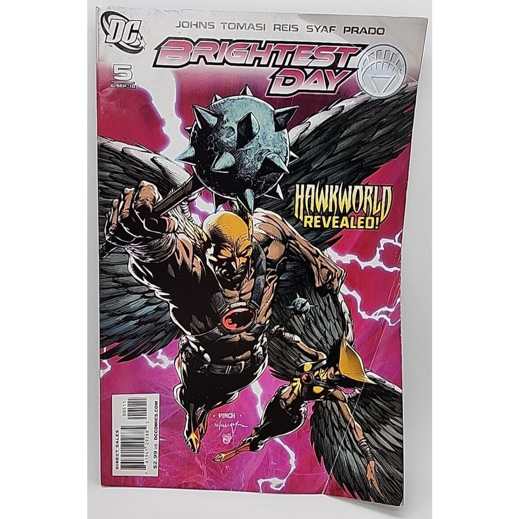 Brightest Day Hawkworld #5 Early September 2010 DC Comics