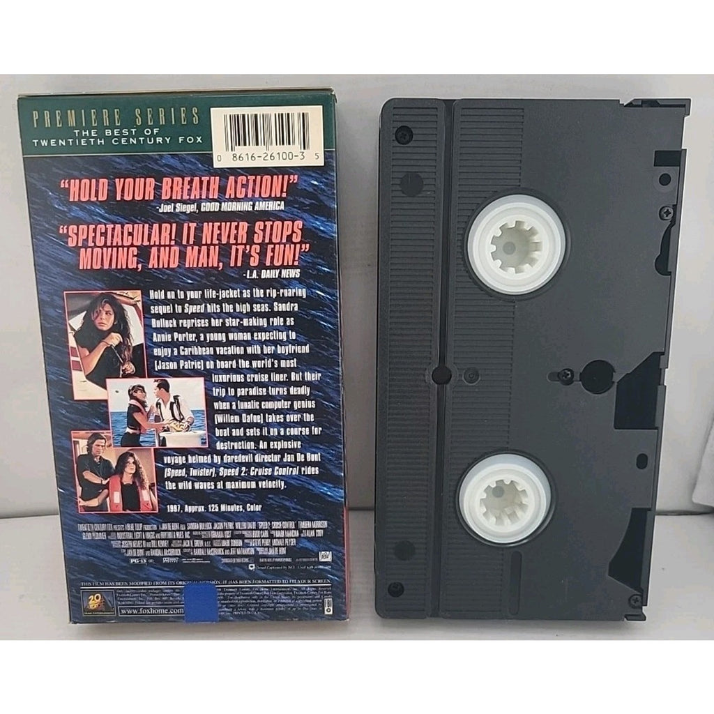 Speed 2-Cruise Control (VHS, 1997) - Premiere Series