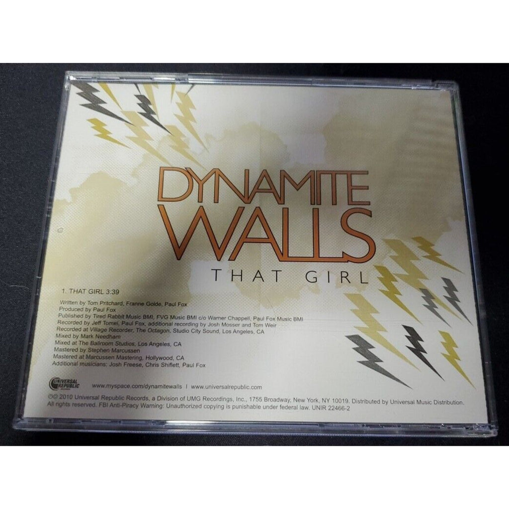 Dynamite Walls That Girl (CD)