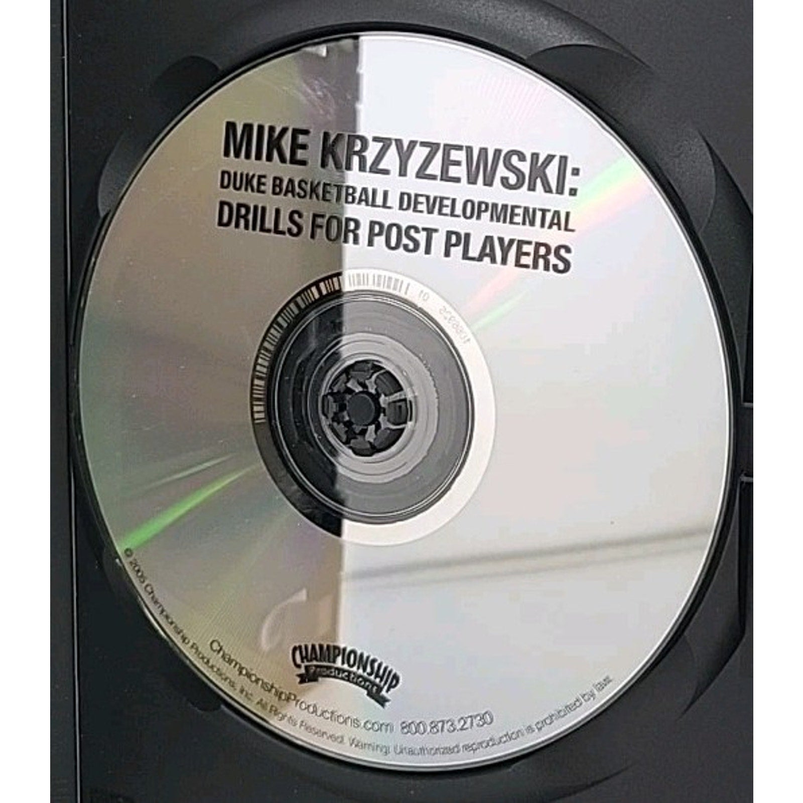 Mike Krzyzewski: Duke Basketball Development Drills For Post Players DVD