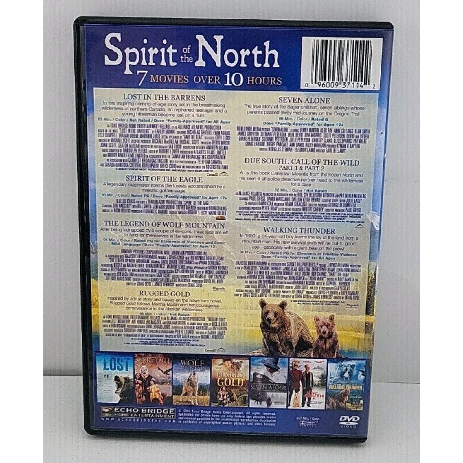 Spirit of the North: 7 Movies (DVD, 2014, 2-Disc Set)