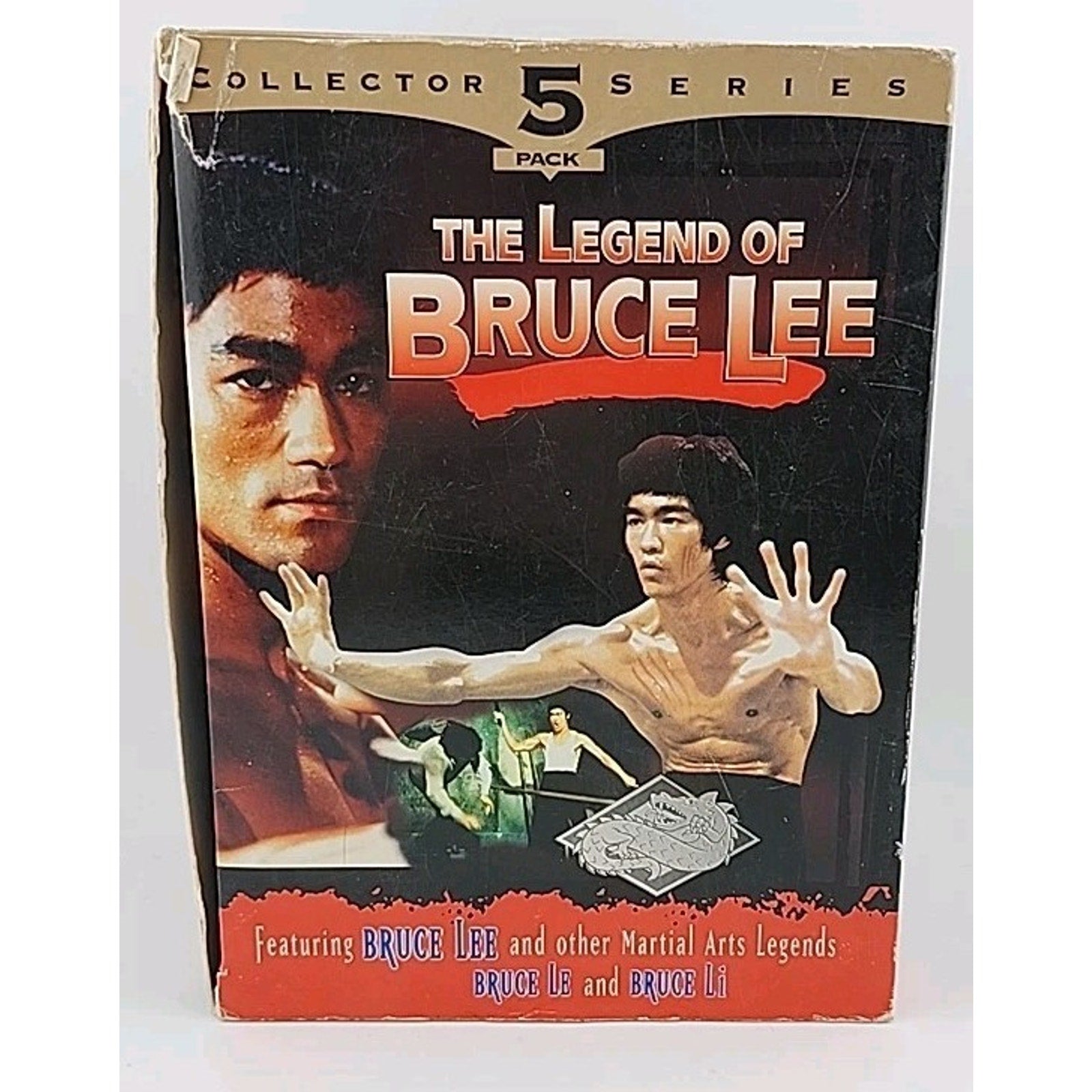 Legend of Bruce Lee - Collection (VHS, 2002, 5-Tape Set)