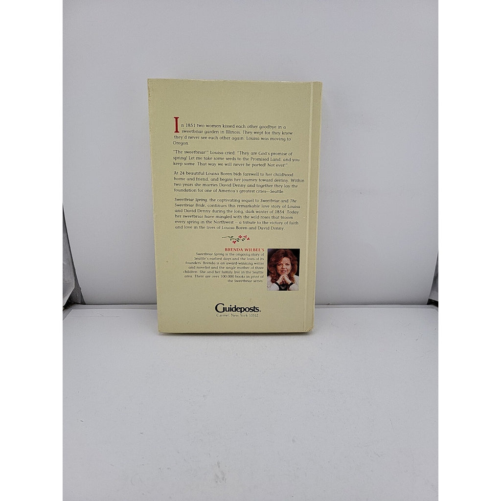Brenda Wilbee. Sweet Briar Spring. Hardcover Book 1989