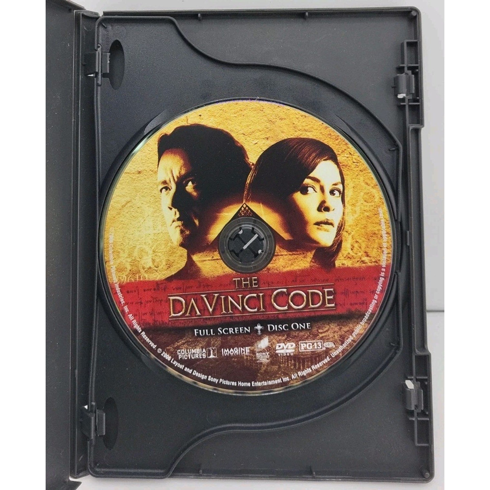 The DaVinci Code (DVD, 2006, 2-Disc Set, Special Edition, Full Frame Edition)